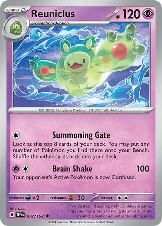 Reuniclus - 072/162 - Temporal Forces 