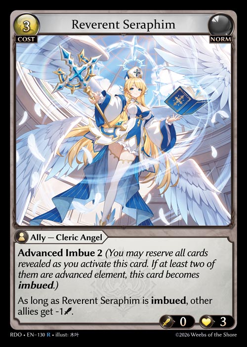 Reverent Seraphim - Radiant Origins - R Norm