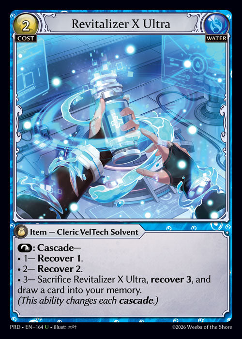 Revitalizer X Ultra - .asphodel/paradise - U Water
