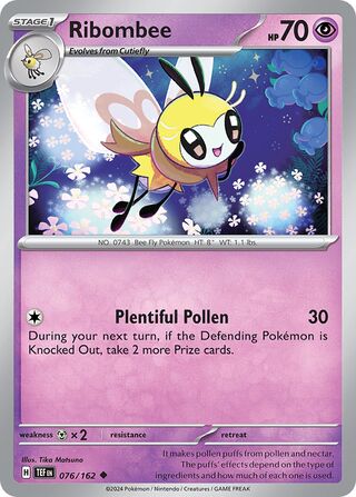 Ribombee - 076/162 - Temporal Forces 
