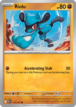 Riolu - 112/217 - Ascended Heroes
