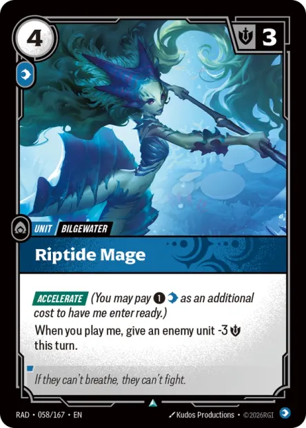 Riptide Mage - 058/167 - U Mind