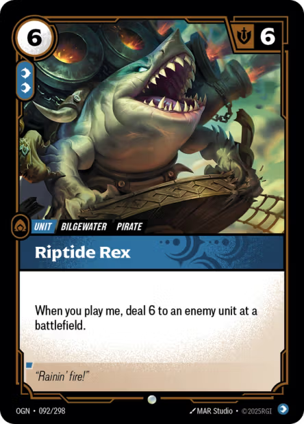 Riptide Rex - 092/298 - C Mind