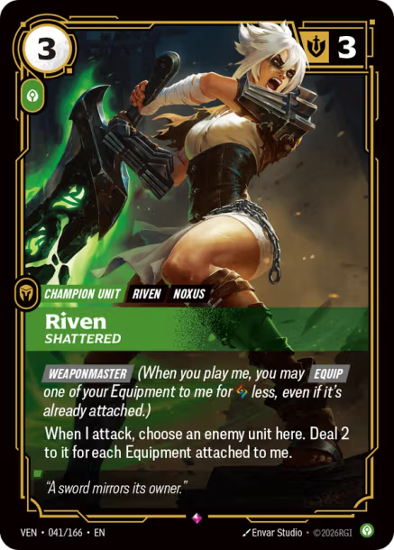 Riven, Shattered - 041/166 - R Calm