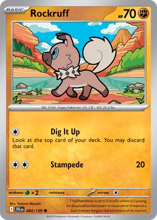 Rockruff - 084/159 - Journey Together