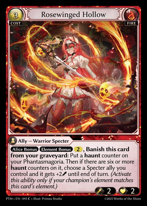 Rosewinged Hollow - Phantom Monarchs