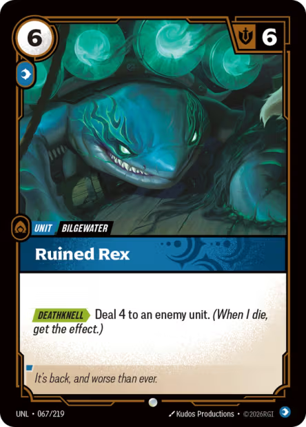 Ruined Rex - 067/219 - C Mind