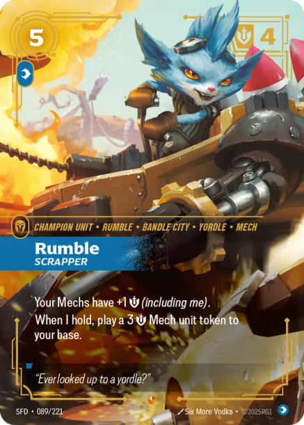 Rumble, Scrapper - 089/221 - Epic Mind