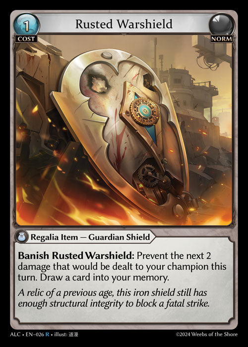 Rusted Warshield - Alchemical Revolution -  R Norm