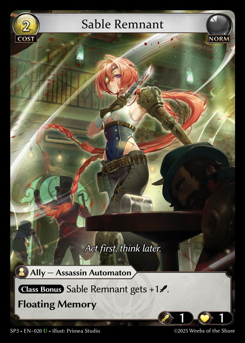 Sable Remnant - Supporter Pack 3