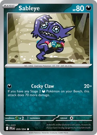 Sableye - 059/094 - Phantasmal Flames