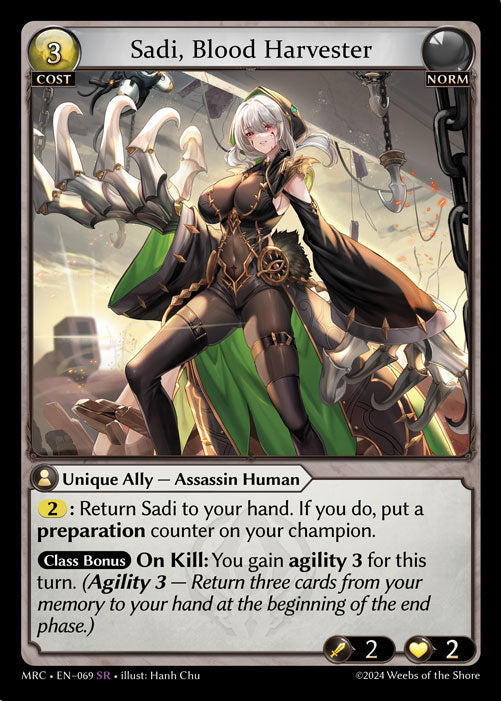 Sadi, Blood Harvester - Mercurial Heart -  SR Norm