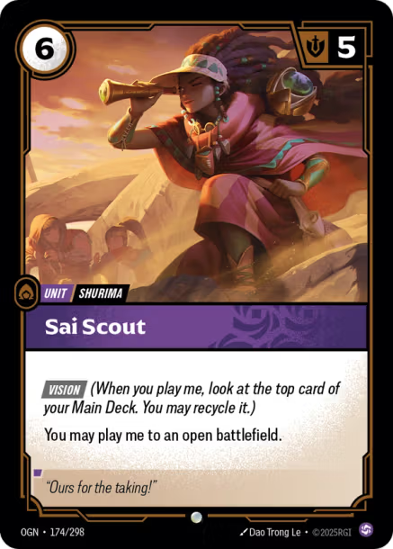 Sai Scout - 174/298 - C Chaos