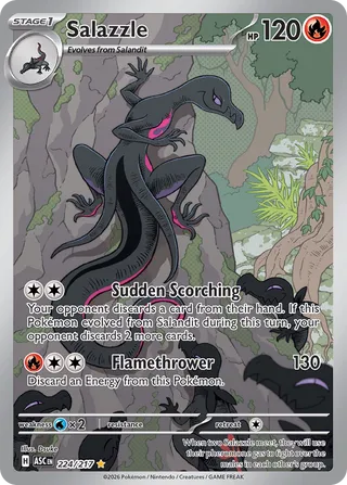 Salazzle - 224/217 - Ascended Heroes