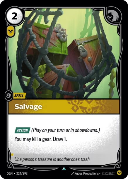 Salvage - 224/298 - U Order