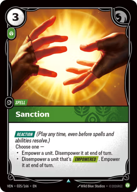 Sanction - 035/166 - U Clam