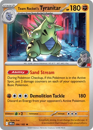 Sand Stream - 096/182 - Destined Rivals