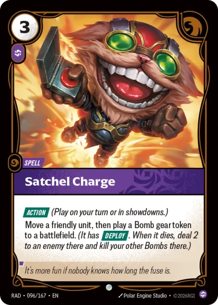 Satchel Charge - 096/167 - C Chaos