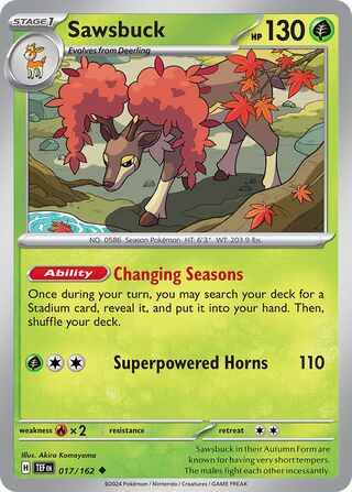 Sawsbuck - 017/162 - Temporal Forces 