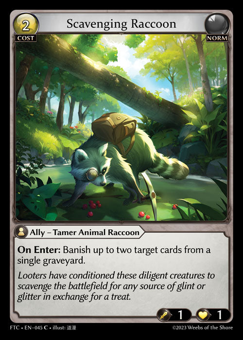 Scavenging Raccoon - Fractured Crown - C Norm