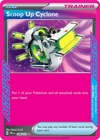 Scoop Up Cyclone - 128/131- Prismatic Evolutions