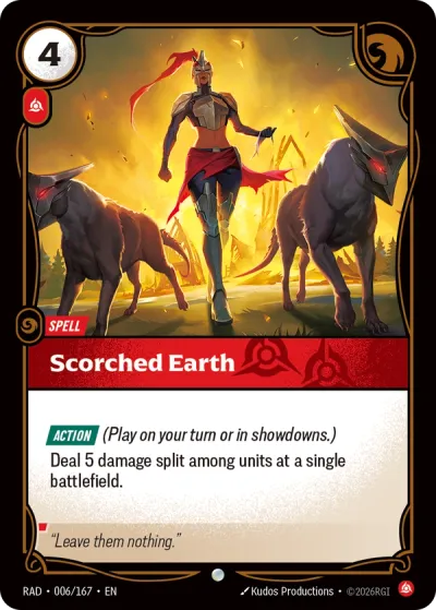 Scorched Earth - 006/167 - C Fury