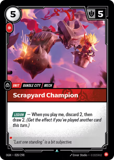 Scrapyard Champion - 020/298 - U Fury