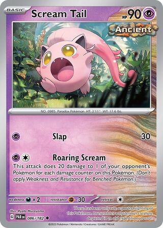 Scream Tail - 086/182 - Paradox Rift 