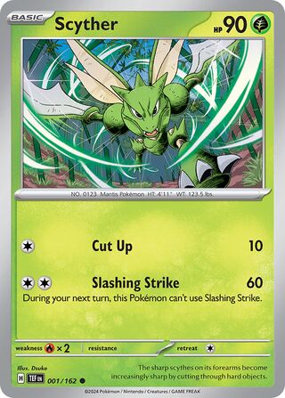 Scyther - 001/162 - Temporal Forces