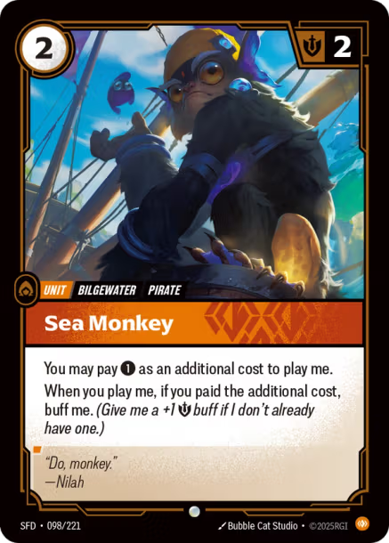 Sea Monkey - 098/221 - C Body
