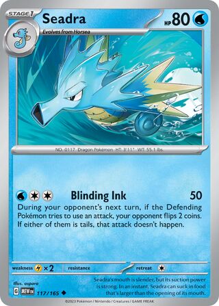 Seadra - 117/165 - 151 