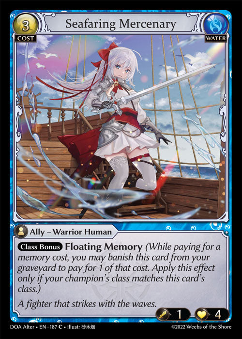 Seafaring Mercenary - Dawn of Ashes