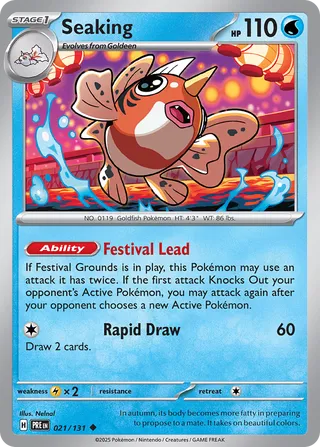 Seaking - 021/131 - Prismatic Evolutions