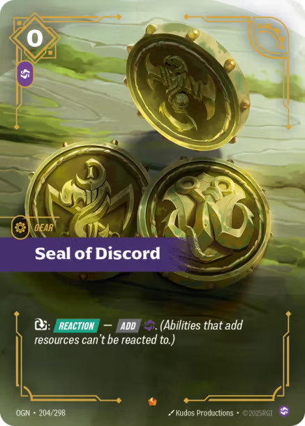 Seal of Discord - 204/298 - Epic Chaos