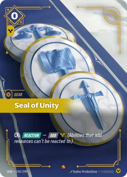 Seal of Unity - 245/298 - Epic Order