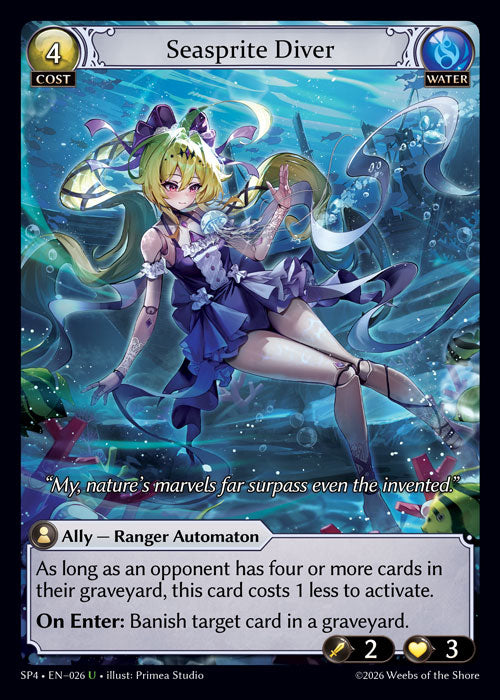 Seasprite Diver - Supporter Pack 4