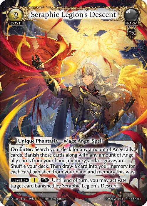 Seraphic Legion’s Descent (Azreal) - Radiant Origins - UR Norm