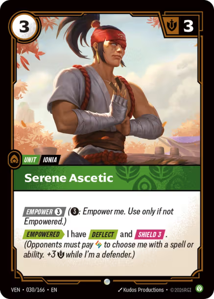 Serene Ascetic - 030/166 - C Clam