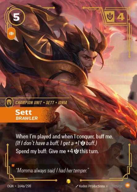 Sett, Brawler - 164a/298 - Alternate Art