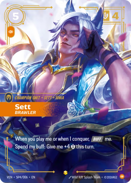 Sett, Brawler - SP4/006 - Epic Body