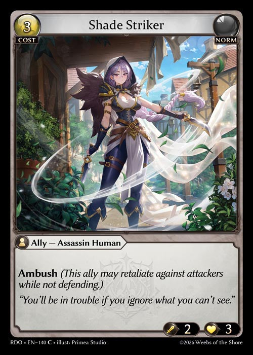 Shade Striker - Radiant Origins - C Norm