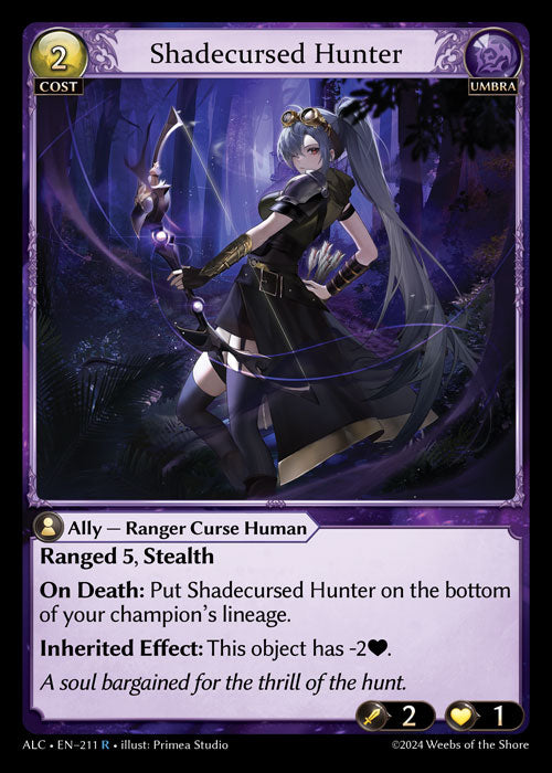Shadecursed Hunter - Alchemical Revolution - R Umbra
