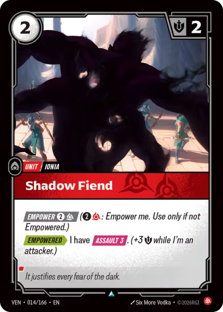 Shadow Fiend - 014/166 - U Fury