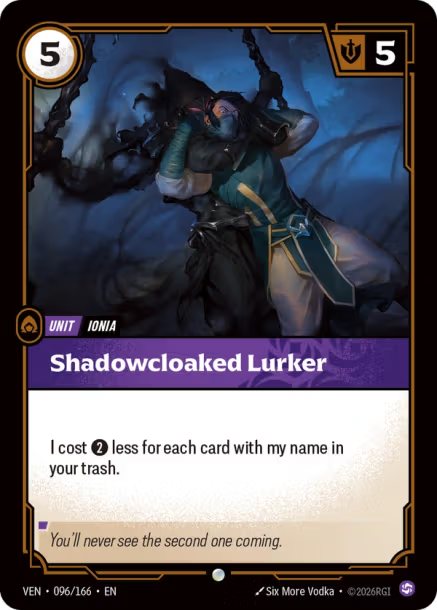 Shadowblade Lurker - 096/166 - C Chaos