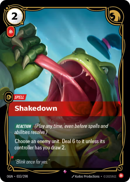 Shakedown - 033/298 - R Fury