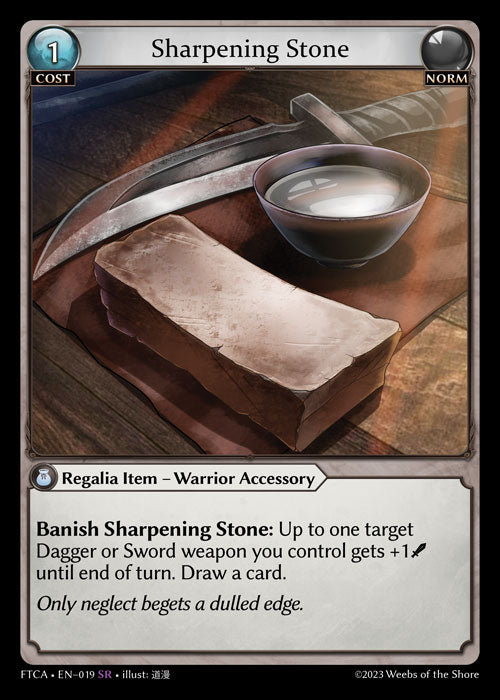 Sharpening Stone - Fractured Crown - SR Norm