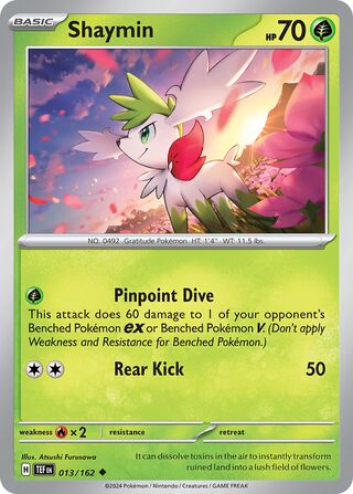 Shaymin - 013/162 - Temporal Forces 