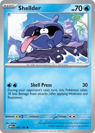 Shellder - 090/165 - 151 