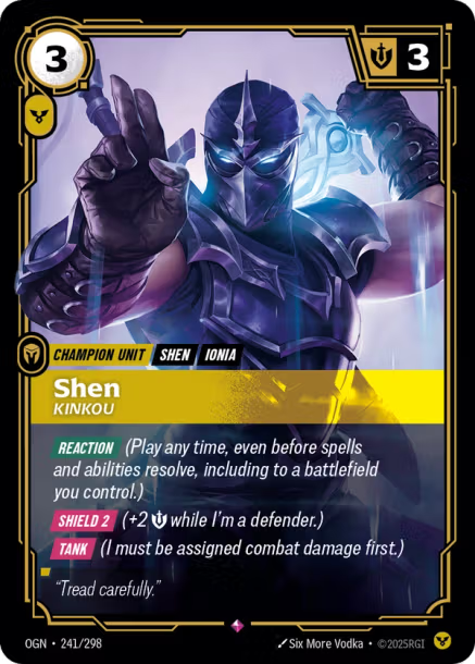 Shen, Kinkou - 241/298 - R Order