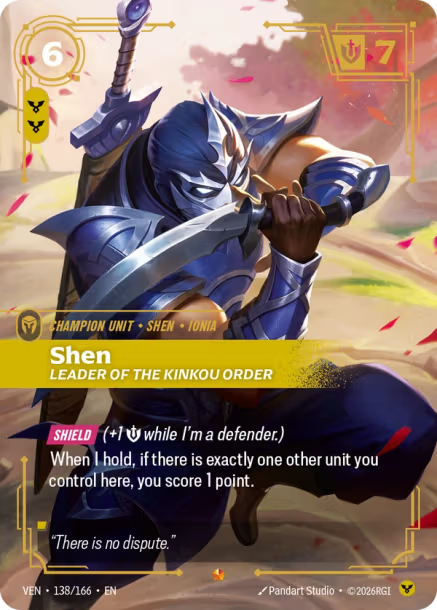 Shen, Leader of the Kinkou Order - 138/166 - Epic Order